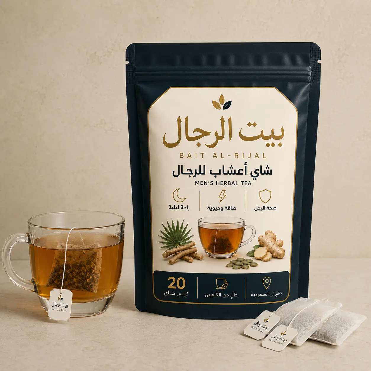 بيت الرجال — شاي أعشاب للرجال